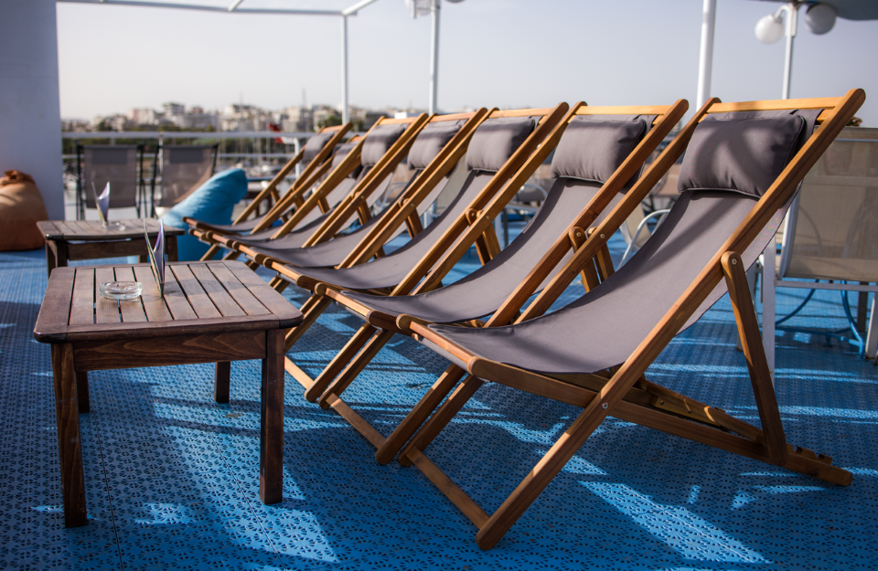 Sunbeds on Board